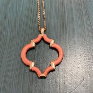 Gold + Peach Necklace